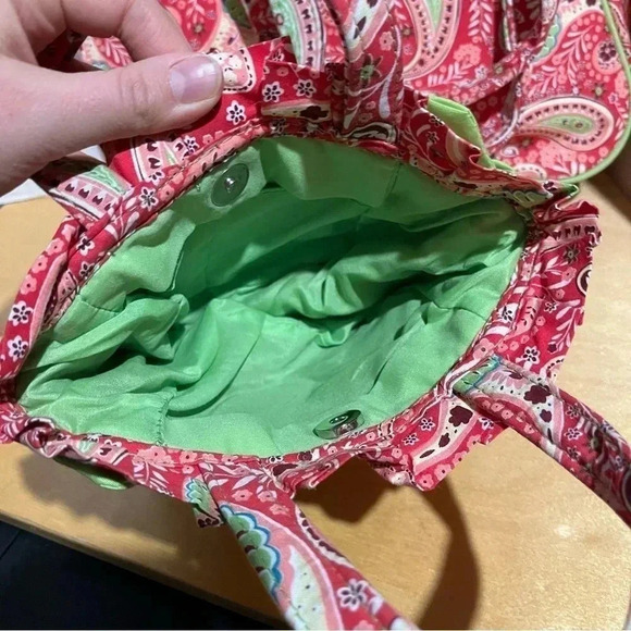 Mommy and Me Purse + Mini Bag Set Paisley Ruffles - Picture 3 of 9